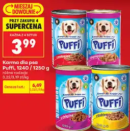 Biedronka Karma dla psa Puffi oferta