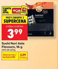 Biedronka Sushi Nori Asia Flavours oferta