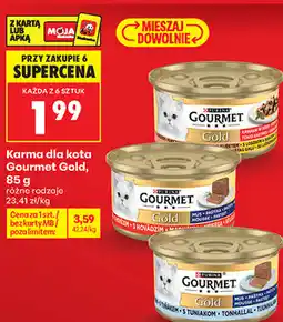 Biedronka Karma dla kota Gourmet Gold oferta