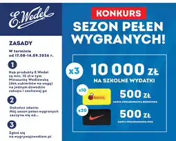 Biedronka Konkurs Sezon Pełen Wygranych E.Wedel oferta