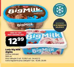 Netto Lody Big Milk oferta
