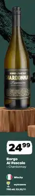 Netto Wino białe wytrawne Borgo Al Pascolo Chardonnay oferta