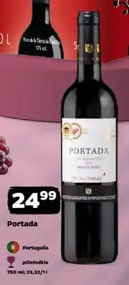 Netto Wino czerwone półsłodkie Portada oferta