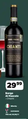 Netto Wino czerwone wytrawne Borgo Al Pascolo Chianti oferta