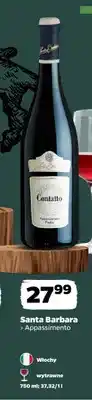 Netto Wino czerwone wytrawne Santa Barbara Appassimento oferta