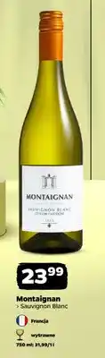 Netto Wino białe wytrawne Montaignan Sauvignon Blanc oferta