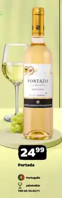 Netto Wino białe półsłodkie Portada oferta