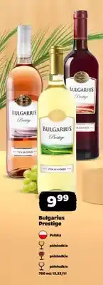Netto Wino czerwone półsłodkie Bulgarius Prestige oferta