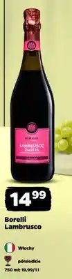 Netto Wino musujące Borelli Lambrusco oferta