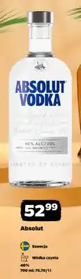 Netto Wódka czysta Absolut oferta