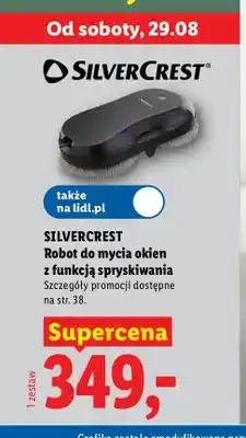 Lidl Robot do mycia okien Silvercrest oferta