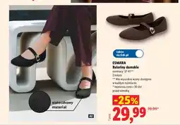 Lidl Baleriny damskie Esmara oferta