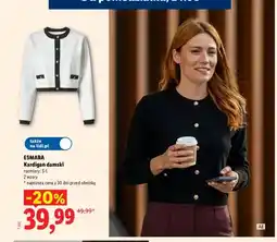 Lidl Kardigan damski Esmara oferta