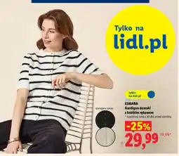 Lidl Kardigan damski z krótkim rękawem Esmara oferta