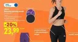 Lidl Biustonosz sportowy damski Crivit oferta