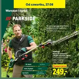 Lidl Nożyce do żywopłotu z długim trzonkiem Parkside oferta