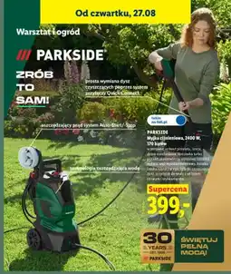 Lidl Myjka ciśnieniowa Parkside oferta