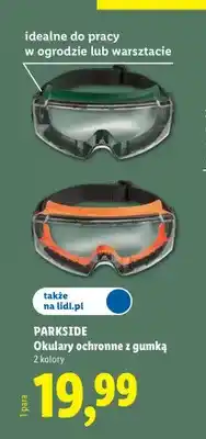 Lidl Okulary ochronne z gumką Parkside oferta