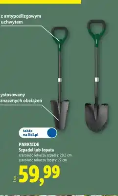 Lidl Szpadel Parkside oferta