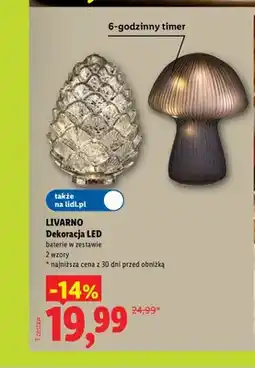 Lidl Dekoracja LED Livarno oferta