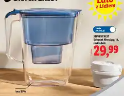 Lidl Dzbanek filtrujący Silvercrest 1 l z wkładem oferta