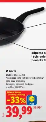 Lidl Patelnia aluminiowa Silvercrest Ø 24 cm oferta
