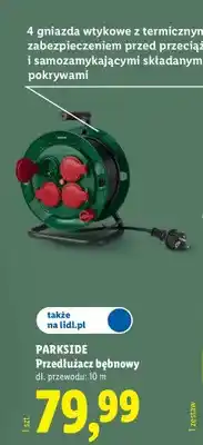 Lidl Przedłużacz bębnowy Parkside oferta
