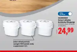 Lidl Zestaw wkładów do dzbanka filtrującego Silvercrest oferta