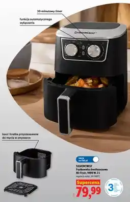 Lidl Frytkownica beztłuszczowa Silvercrest 1000W oferta