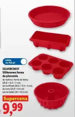 Lidl Silikonowa forma do pieczenia do keksu Silvercrest oferta