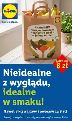 Lidl Mix warzyw i owoców Uratuj oferta