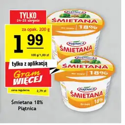 Gram Market Śmietana Piątnica 18% oferta
