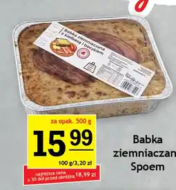 Gram Market Babka ziemniaczana z kiełbasą i boczkiem Społem oferta