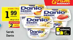 Gram Market Serek homogenizowany Danio o smaku brzoskwiniowym Danone oferta