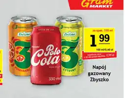 Gram Market Napój gazowany Zbyszko 3 Pomarańcza oferta