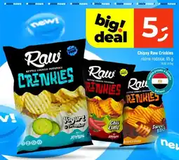 Dealz Chipsy Raw Crinkles Sweet BBQ oferta