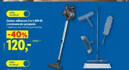 Lidl Zestaw: odkurzacz 2 w 1, 600 W, z zestawem do sprzątania oferta