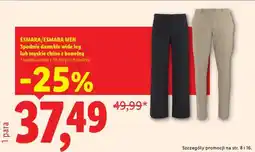 Lidl ESMARA/ESMARA MEN Spodnie oferta