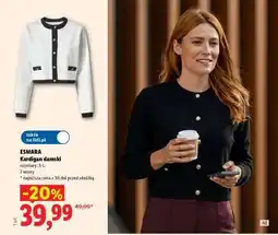 Lidl esMara Kardigan damski oferta