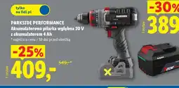 Lidl PARKSIDE PERFORMANCE Akumulatorowa pilarka węglowa 20 V z akumulatorem 4 Ah oferta