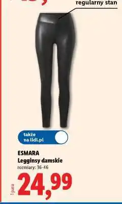 Lidl ESMARA Legginsy damskie oferta