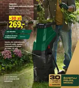 Lidl PARKSIDE Rozdrabniacz elektryczny do gałęzi, 2400 W oferta