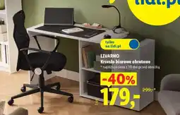 Lidl LIVARNO Krzesło biurowe obrotowe oferta