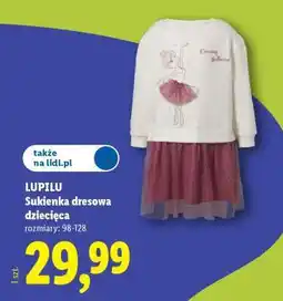 Lidl LUPILU Sukienka dresowa dziecięca oferta