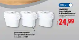 Lidl SILVERCREST Zestaw 3 wkładów do dzbanka filtrującego oferta
