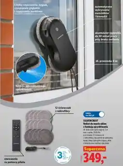 Lidl SILVERCREST Robot do mycia okien z funkcją spryskiwania oferta