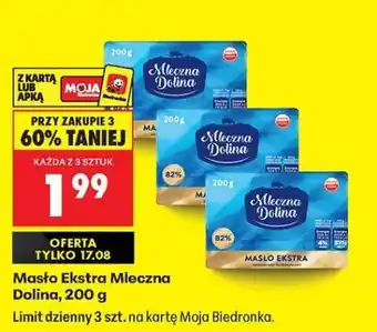 Masło Ekstra Mleczna Dolina 200 g