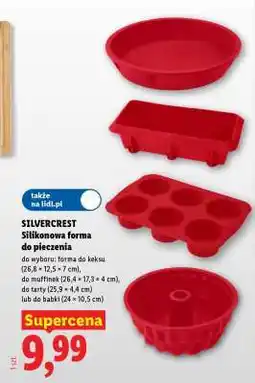 Lidl SILVERCREST Silikonowa forma do pieczenia oferta