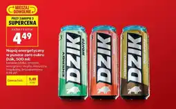 Biedronka Napój energetyczny w puszce zero cukru Dzik, 500 ml oferta