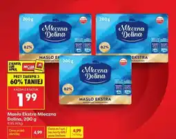 Biedronka Masło Ekstra Mleczna Dolina 200 g oferta